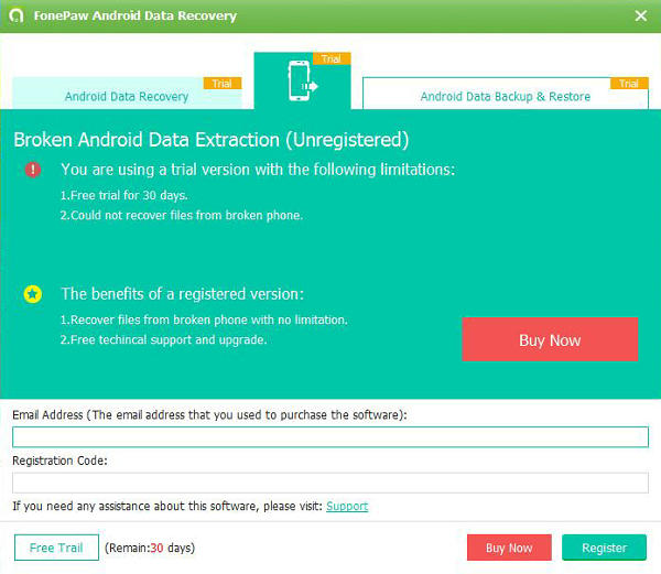 fonepaw broken android data extraction crack