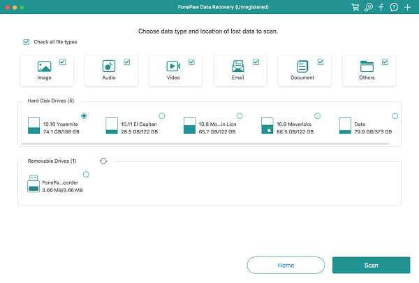 Choose to Scan Documents