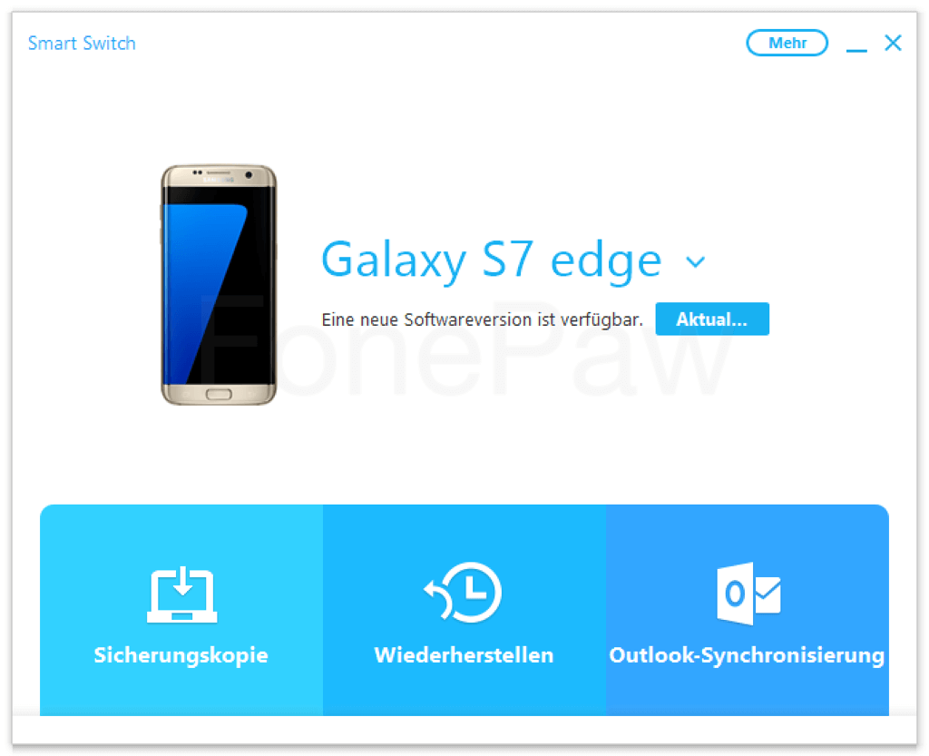 Samsung Daten auf PC übertragen mit Bluetooth/USB/Datentransfer