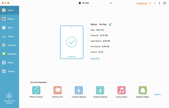 fonepaw ios transfer conversion failed