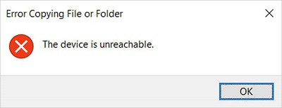 Fixed Iphone Android The Device Is Unreachable In Windows