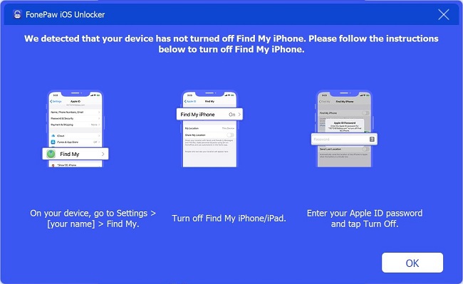 Turn Off Find My iPhone