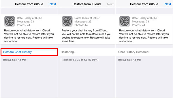 How to Restore Deleted WhatsApp Messages from iPhone
