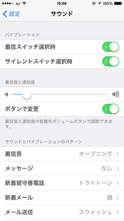 Iphoneのバイブレーションが鳴らない時の対処法
