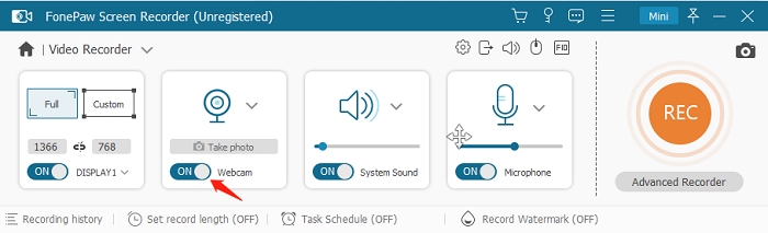 online screen recorder with facecam